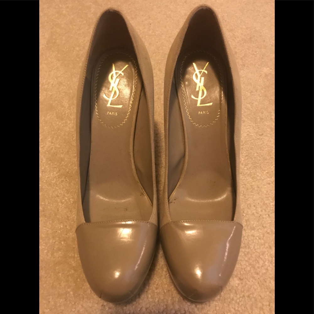 YSL Yves Saint Laurent Platform Heels